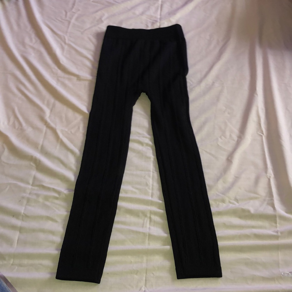 Fleece leggings!